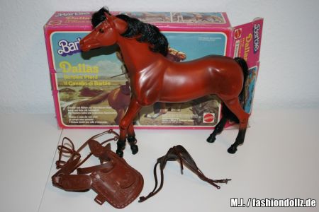 1981 Barbie Horse Dallas, Chestnut / Rotfuchs   #3466