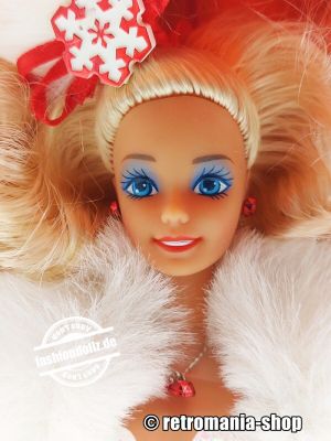1989 Happy Holidays Barbie #3523