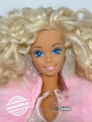 1989 SuperStar Barbie #1604, Kanekalon Hair
