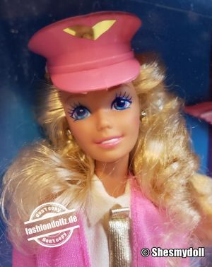 1990 Flight Time Barbie #9584 