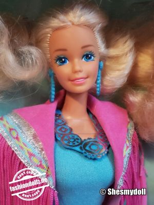 1990 Western Fun / Suncharm Barbie  #9932