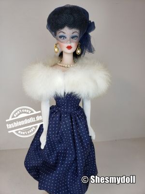 1991 Gay Parisienne Barbie #9973 Porcelain 