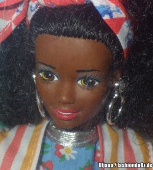 1992 Dolls of the World - Jamaican Barbie #4647