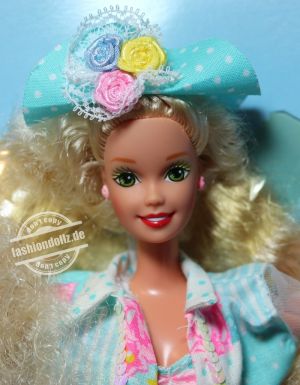 1992 Teen Talk Barbie, blonde - turqoise hat "Je parle vraiment" #4709