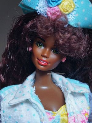 1992 Teen Talk Barbie AA "I really talk!", turquoise hat #1612