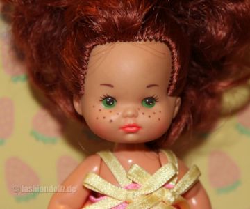 1993 Barbie Li'l Friends (redhead, orange-yellow dress)