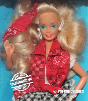 1993 Country Looks Barbie  #5854, Ames LE