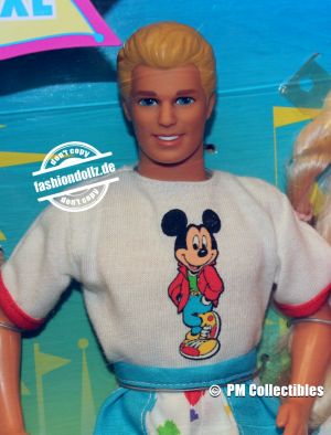 1993 Disney Weekend Barbie and Ken Gift Set  #10724 Europe