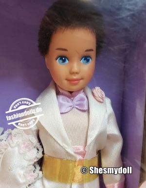 1993 Dream Wedding Barbie,  Stacie & Todd Giftset #10712 