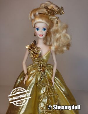 1993 Gold Sensation Porcelain Barbie #10246 