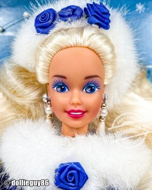 1993 Winter Princess Barbie #10655, 1st Edition