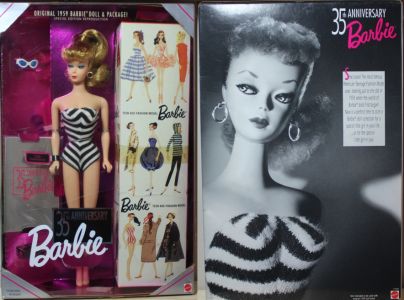 1994 35th Anniversary Barbie, blonde  #11590