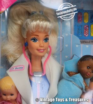 1995 Dr. Barbie Baby Set #14309 (3 babies)