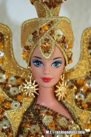 1995 Goddess of the Sun Barbie by Bob Mackie #14056