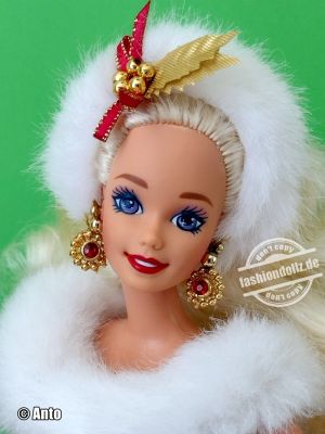 1995 Winter Princess Collection - Peppermint Princess Barbie #13598