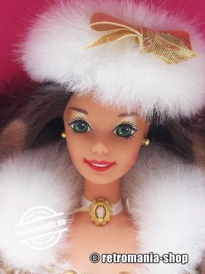 1995 Winter Fantasy Barbie, brunette #16522