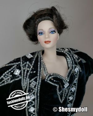 1996 Erte Stardust Barbie Porcelain #14109