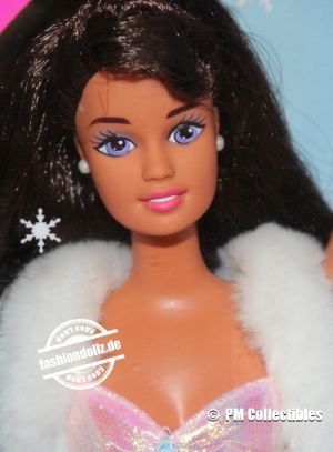 1996 Skating Star Barbie, brunette #15511 Wal Mart Special Edition