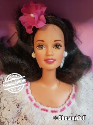 1997 Dolls of the World - Puerto Rican Barbie # 16754