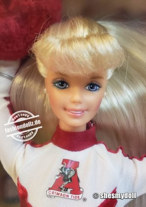 1997 University Cheerleader Barbie - Alabama Crimson Tide #19170