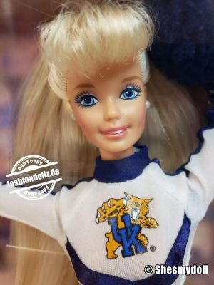 1997 University Cheerleader Barbie - Kentucky #19153