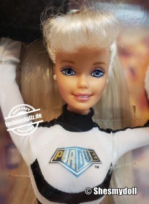 1997 University Cheerleader Barbie - Purdue #19868
