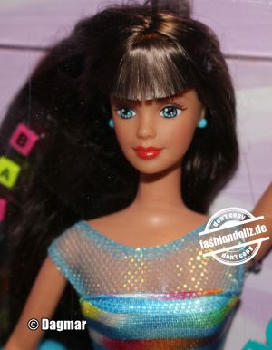 1998 Bead Blast  Trend Frisuren Barbie, brunette #18891