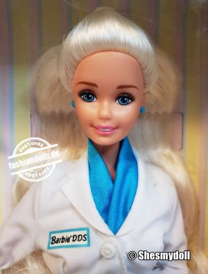 1998 Dentist / Zahnärztin Barbie & Patient, blonde (Kelly AA) #17255