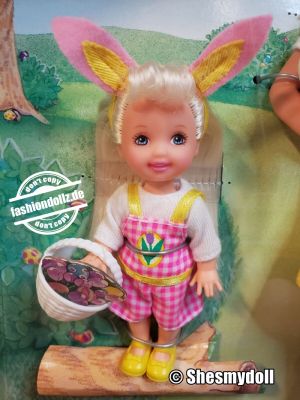 1998  Easter Egg Hunt Barbie & Kelly #19014 