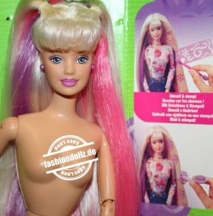 1999 Happenin' Hair / Farb Frisuren Barbie #22882