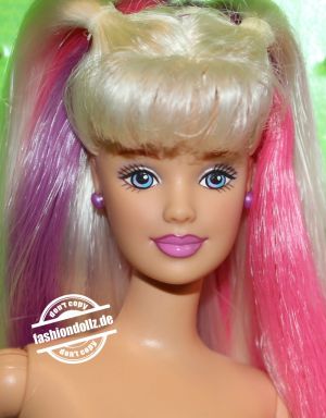 1999 Happenin' Hair / Farb Frisuren Barbie #22882 