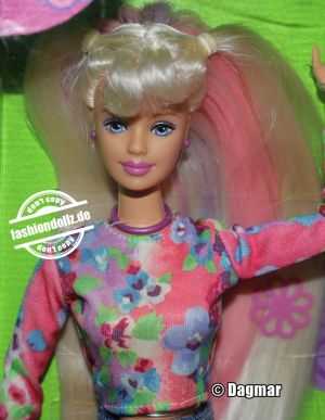 1999 Happenin' Hair  Farb Frisuren Barbie #22882