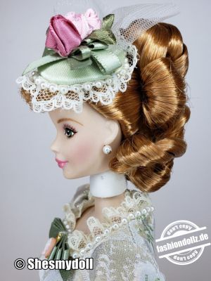 1999 Victorian Tea Porcelain Collection - Mint Memories Barbie #20983 