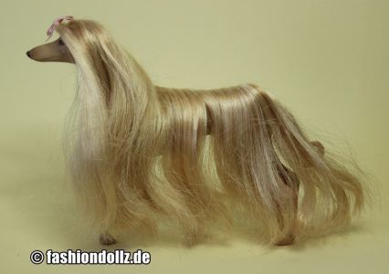Mattel Barbie Glam ' n Groom Frisuren Spaß Tiere 26251 Afghane Hund