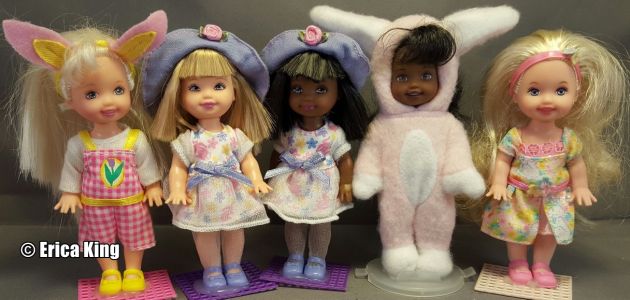 1998   - 2001 Easter Barbie & Kelly Sets