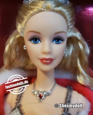 2001 Holiday Celebration Barbie # 50304
