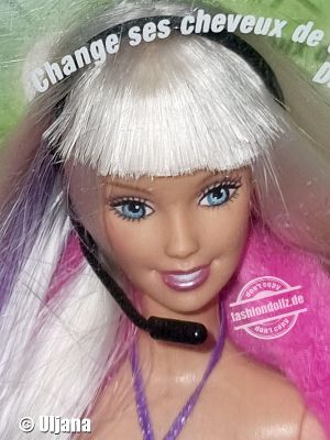 2001 Jam 'n Glam Barbie, wechselbare Haarfarbe blond #50257