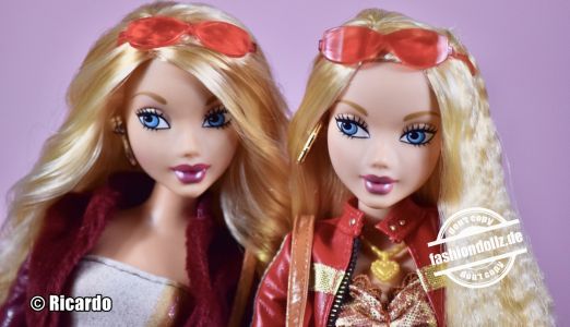 2002 My Scene Barbie vs 2024 My Scene Barbie