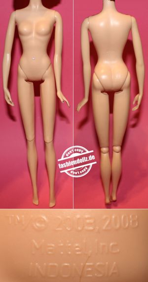 2003, 2008 Barbie Body - Model Muse Indonesia