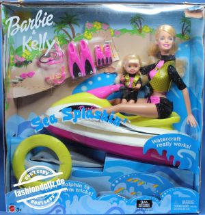 2003 Sea Splashin' Barbie & Kelly #B2770