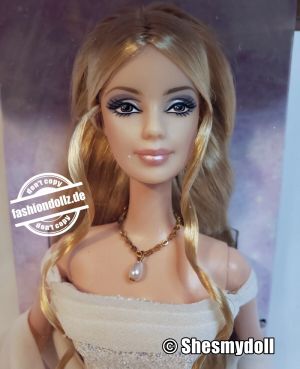 2003 The Birthstone Collection - 06 June Pearl Barbie #B3414