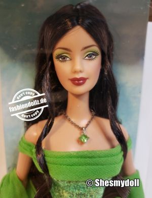 2003 The Birthstone Collection - 08 August Peridot Barbie #B3416