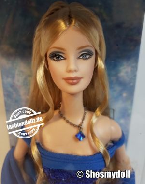 2003 The Birthstone Collection - 09 September Sapphire Barbie #B2394