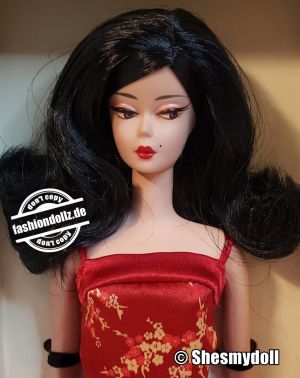 2004 Chinoiserie Red Sunset Barbie #C6260