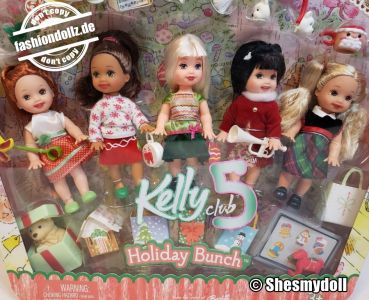 2005 Kelly Club 5 - Holiday Bunch Set #J3694