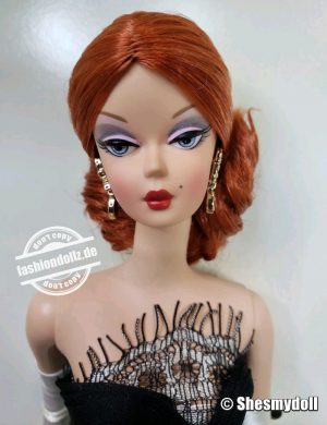 2006 Dahlia Barbie #J4255, Platinum Label