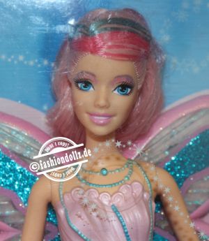 2006 Fairytopia Mermaidia - Glitter Swirl Fairy, pink  J0737