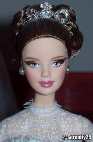 2007 Reem Acra Bride Barbie, brunette K7968