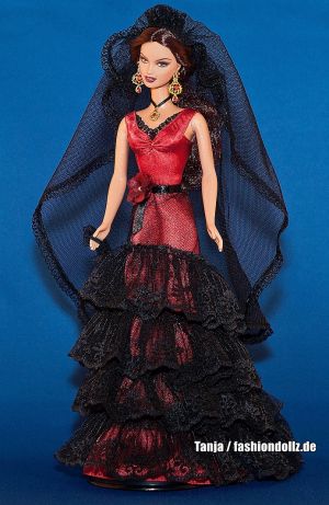 2007 Dolls of the World - Spain Barbie L9583