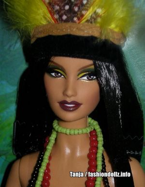 2009 Dolls of the World - Amazonia Barbie P4754
